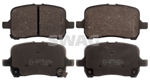 set placute frana,frana disc 40 11 6146 SWAG